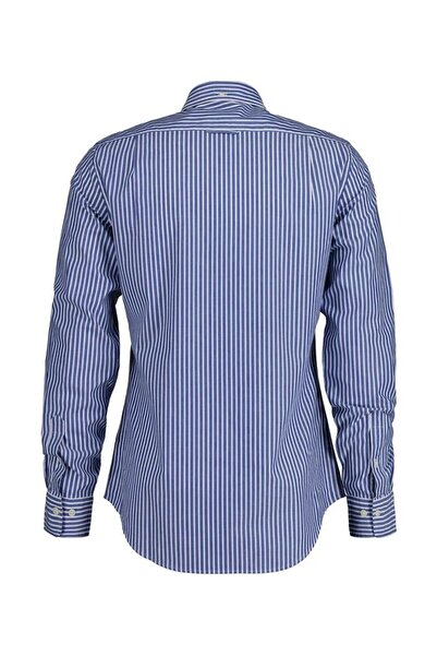 Gant Pruhovaná popelínová košile Slim Fit