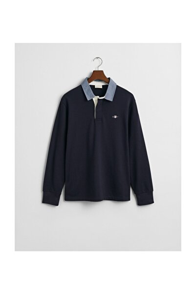 Gant Ragbyové tričko Chambray Heavy