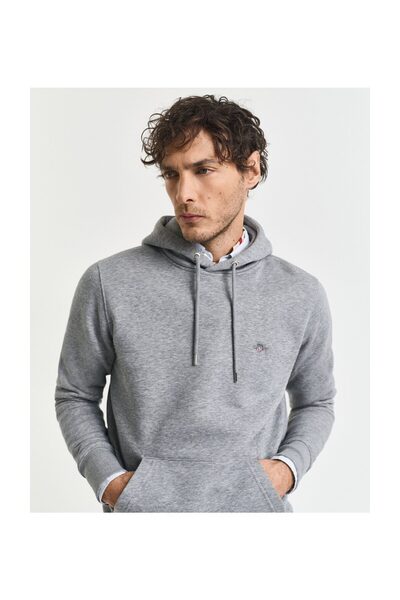 Gant Kapuzenpullover Regular Fit Kalkan s kapucí