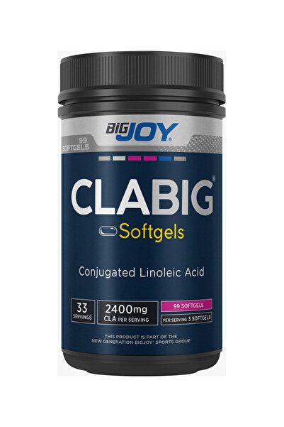 Bigjoy Sports Clabig 1000 Mg 99 Kapsül Aspir Yağı Konjuge Linoleik Asit