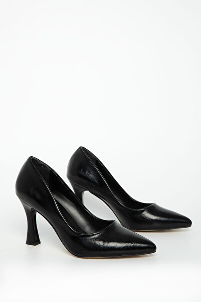 SOHO Pantofi cu toc clasici de damă negri 21021