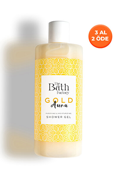 THE BATH FACTORY Gold Aura Nemlendirici Ve Besleyici Mistik Kokulu Duş Jeli 400 ml