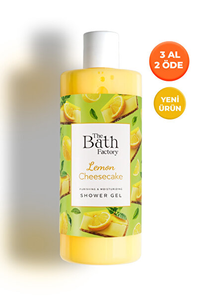 THE BATH FACTORY Nemlendirici Ve Besleyici Limon Cheesecake Duş Jeli 400 ml