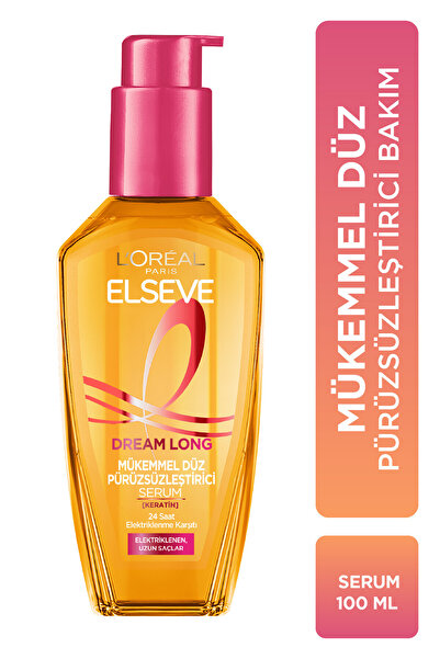 ELSEVE Dream Long Mükemmel Düz Pürüzsüzleştirici Serum + 10 Etki 1 Arada Sprey + Mini Matte Ink Ruj