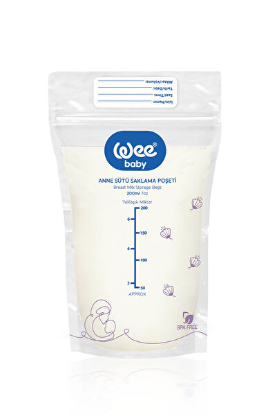 Wee Baby Anne Sütü Saklama Poşeti 20'li