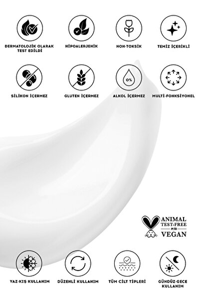 Cream Co. İkili Moisturizer Canlandırıcı Cilt Tonu Eşitleyici Aydınlatıcı Su Bazlı Nemlendirici Yüz Kremi Seti