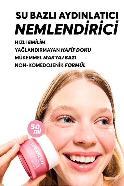 Cream Co. Canlandırıcı Cilt Tonu Eşitleyici Aydınlatıcı Dolgunlaştırıcı Nemlendirici Ikili