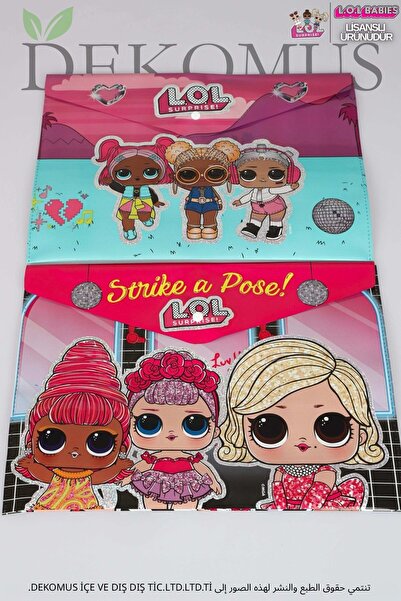 L.O.L. SURPRISE Licensed L.o.l Surprise 2-Piece Snap File
