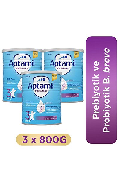 Aptamil Prosyneo 3 Çocuk Devam Sütü 800 Gr X3 Adet 1 Yaş +
