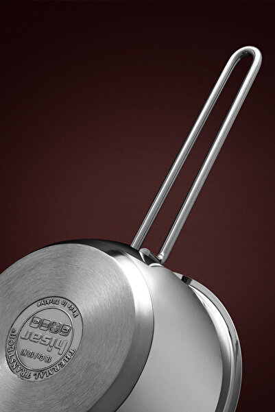 Hisar Teos Steel Milk Jug 14 cm