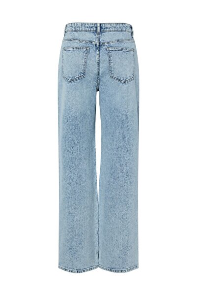 PIECES PCJILL HW ίσια τζιν μπλούζα BC