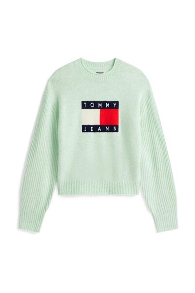 Tommy Hilfiger TJW MELANGE FLAG SWE, M1G