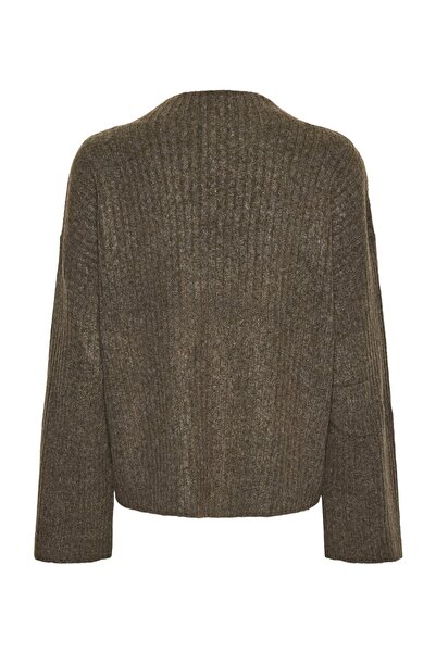 PIECES Pctulle Ls High Neck Knit Pwp Bc