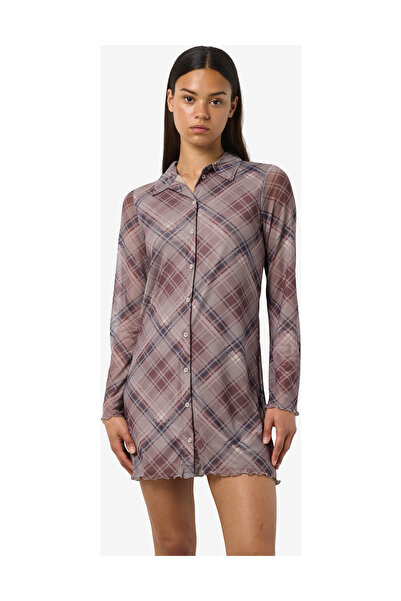 Noisy May Nmgracie L/S Mesh Shirt Dress Jrs Fwd