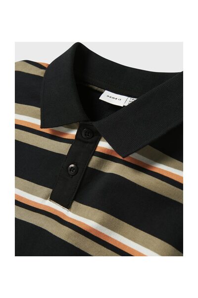 Name it NKMOSMOND LS RLX POLO BRU