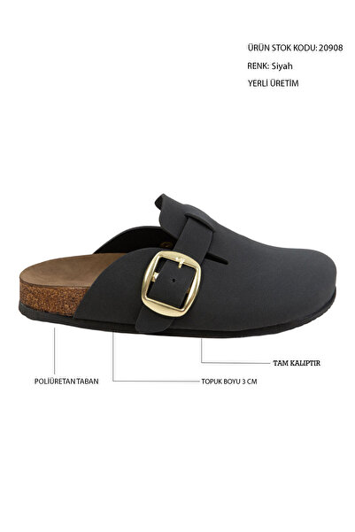 SOHO Black Women's Slippers 20908