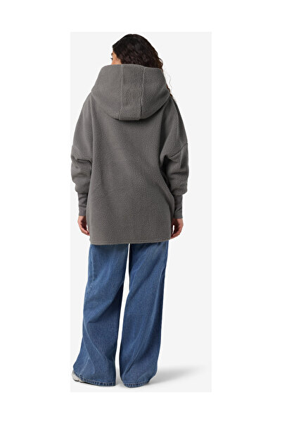 Noisy May NMCOZY Dlouhá bunda s kapucí JRS NOOS