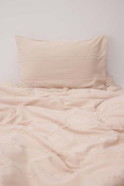 TRENDYOLMİLLA HOME Single 100% Cotton Tassel Detailed Boho Duvet Cover Set Tphaw26Tkn00000