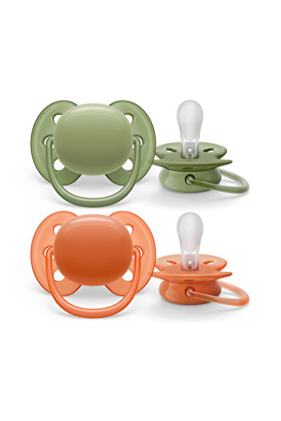 Philips Avent Suzetka ultra soft PHILIPS AVENT SCF093/01, ortodontická, 18 měsíců+, 2 kusy