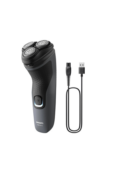Philips Holicí strojek PHILIPS Series 1000 S1142/00, mokré i suché holení, 40 minut výdrže