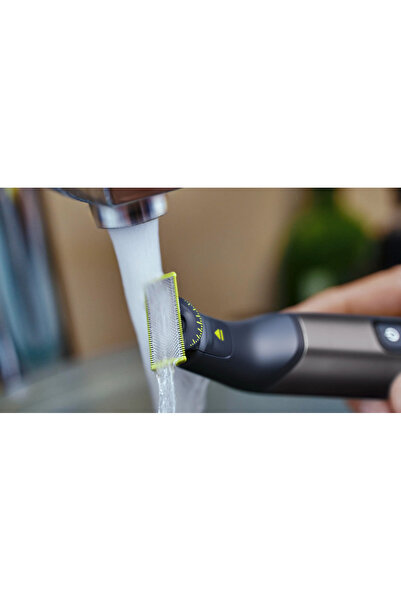 Philips Philips OneBlade QP6552/30, holicí strojek + zastřihovač na obličej/tělo, 2 břity 360°, 3 kusy příslušenství