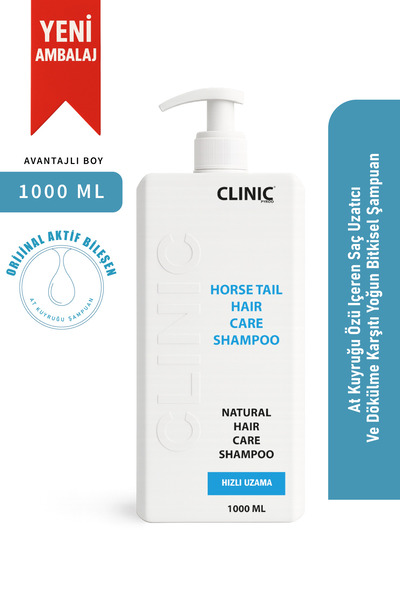 CLINIC PYROO At Kuyruğu Saç Bakım Şampuanı 1000 Ml