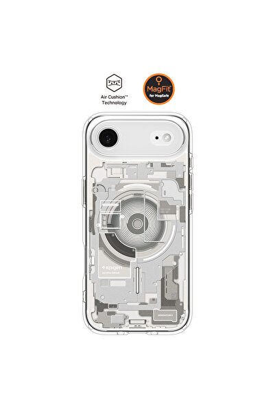 Spigen غطاء حماية رفيع لهاتف آيفون إير متوافق مع ماج سيف، تصميم هجين فائق من ...