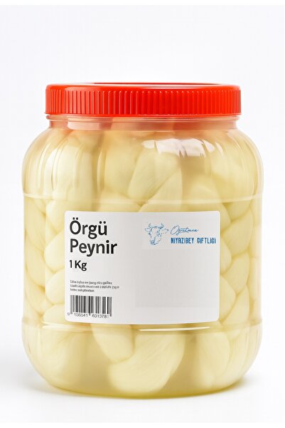 NiyaziBey Çiftliği Örgü Peyniri 1 Kg Bidon. Köy Sütü Muhteşem Lezzeti Direkt Çiftlikten Eritme Örgülü Peynir Aracısız