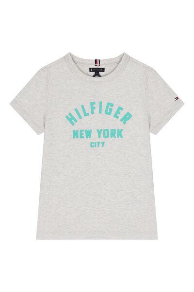 Tommy Hilfiger CURVED HILFIGER GRAFIKUS PÓLÓ, RÖVID UJJÚ