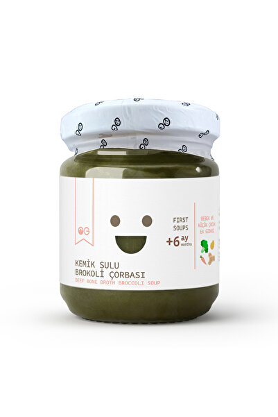 OG natural Kemik Sulu Brokoli Çorbası 200g +6 Ay