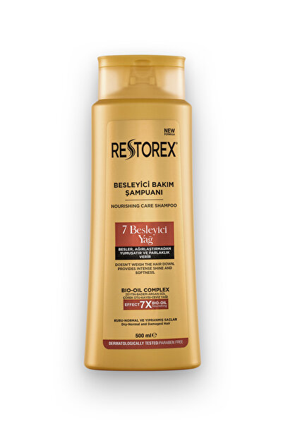 Restorex شامبو العناية 500 مل - 7 زيوت مغذية