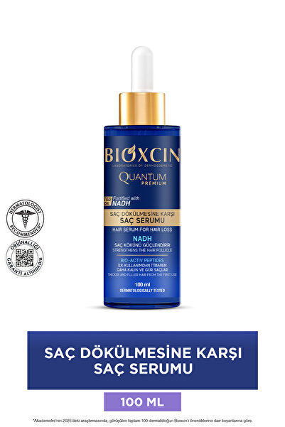 Bioxcin Quantum Premium Dökülme Karşıtı Saç Serumu 100 Ml - Nadh, Ltd Edition, Hacim, Dolgunluk