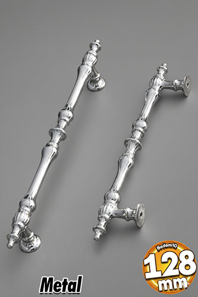 Badem10 Şehzade (Premium) Sertar dulap de bucătărie 128 mm Mânere metalice