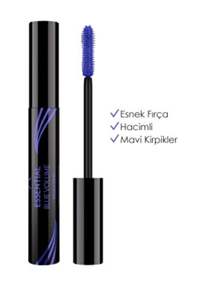 Golden Rose Essential Blue Volume Mascara - Mavi Maskara