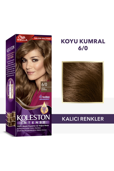 Wella Koleston Intense Saç Boyası 6/0 Koyu Kumral
