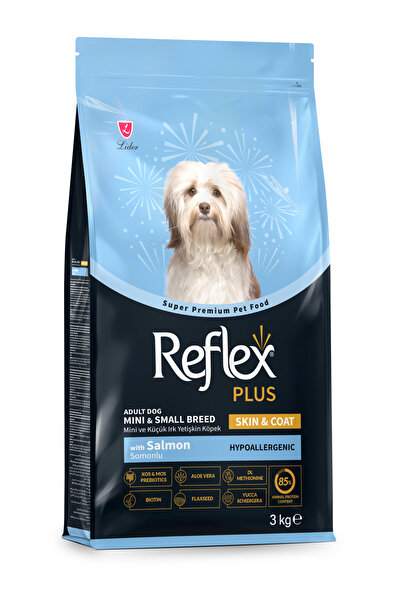Reflex Plus Hipoalerjenik Mini ve Küçük Irklar için Somonlu Yetişkin Köpek Maması 3 kg