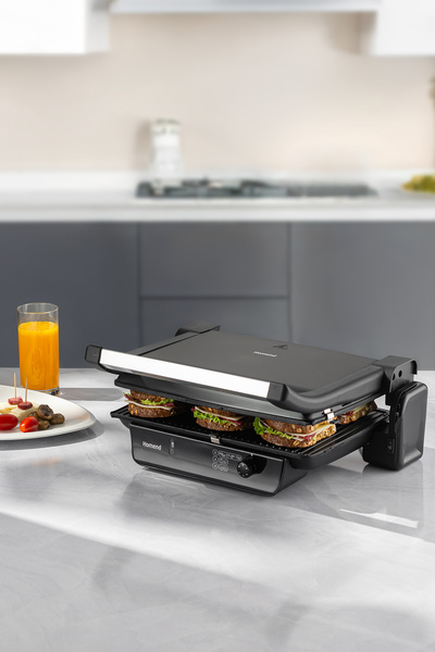 HOMEND Toastbuster 1334h Tost Makinesi Mat Siyah
