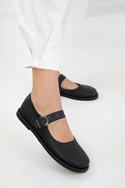 SOHO Siyah Kadın Loafer Ayakkabı 20944