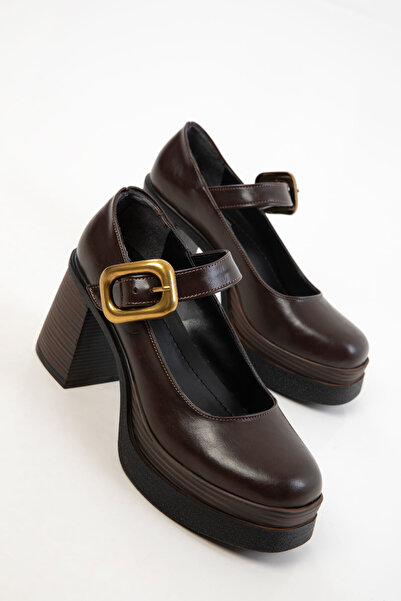 SOHO Brown Women's Loafer Shoes 20953