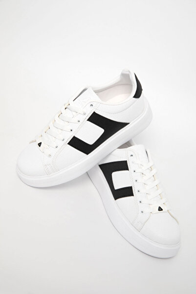 SOHO White-Black Men's Sneaker 20957