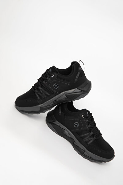 SOHO Black-Smoked Men's Outdoor Shoes 20966