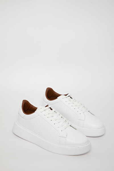 SOHO White-Tan Men's Sneaker 20958