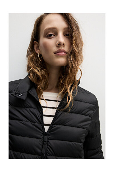 LEFTIES Dámská základní lehká prošívaná bunda