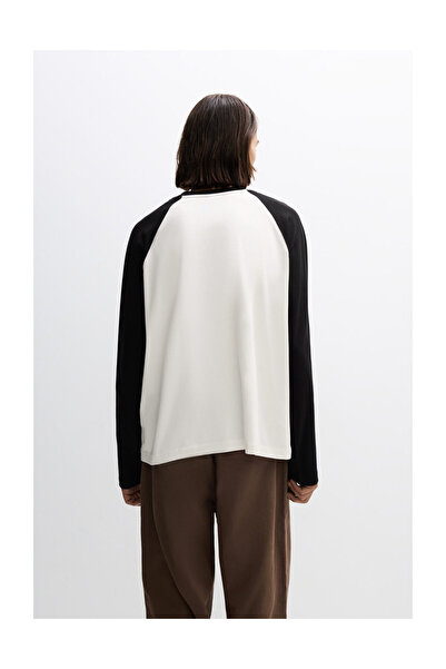 LEFTIES Ανδρικό μπλουζάκι με σλόγκαν Raglan