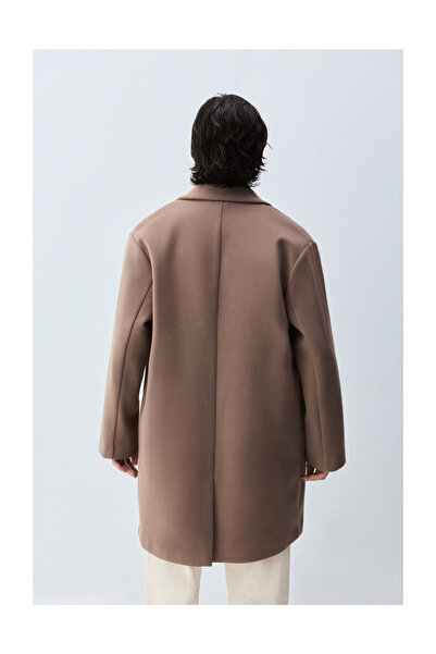 LEFTIES Men's Basic Synthetic Wool Coat