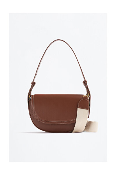 LEFTIES Dámská crossbody taška s dvojitým uchem a klopou