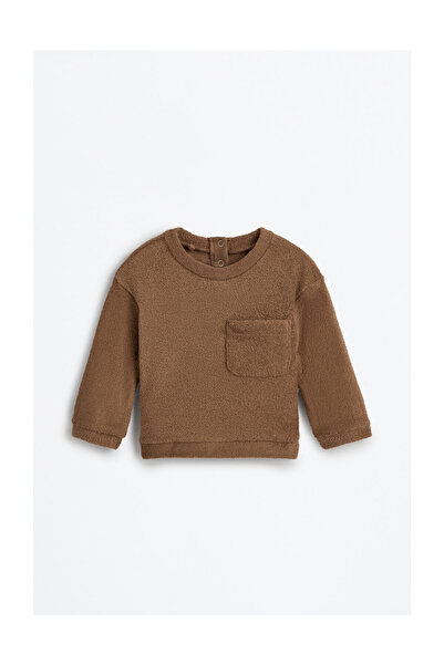 LEFTIES Kids Sweatshirt and Trousers Set with a Towel Effect.
