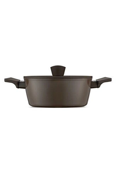 Jumbo Swiss Crystal Brown 7-Piece Induction Base Cookware Set