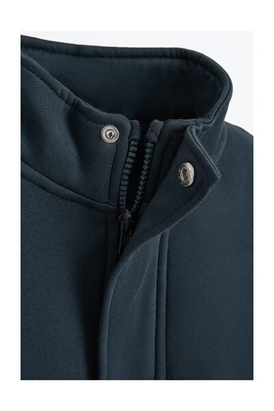 LEFTIES Hanorac pentru copii cu guler cu fermoar