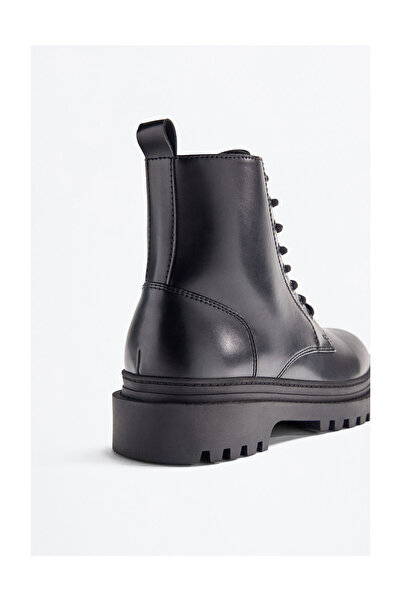 LEFTIES Μπότα με κορδόνια